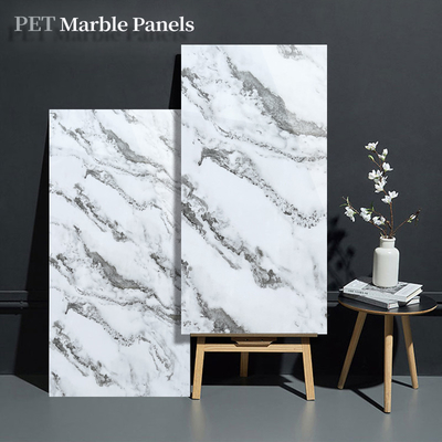 1220*2440mm Panneaux muraux en marbre étanche en marbre en bambou en charbon de bois