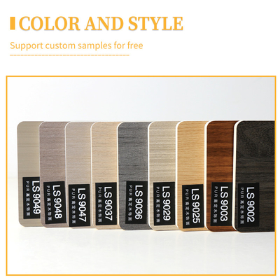 Stratifiés en bambou en bois de charbon de bois de grain en bois libre ignifuge de formaldéhyde