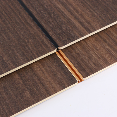 Preuve en bois de moule de panneaux de mur de grain de Crystal Bamboo Charcoal Wood Veneer de carbone