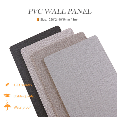 Preuve en bambou de moule de panneaux de mur de placage en bois de charbon de bois de tissu imperméable