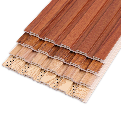 Panneau en bois en bambou 1220*2440*5mm de lamelle du thermoplastique WPC de charbon de bois