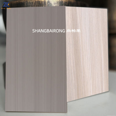 panneaux de mur en bambou décoratifs de fibre de 1.22*2.44m pour des intérieurs