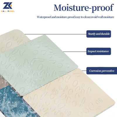 Panneautage en bois moderne de placage de charbon de bois de bambou de décor de solide de texture de peau