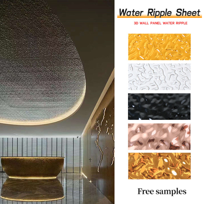 Preuve de Crystal Water Ripple Panel Moisture du carbone ISO9001