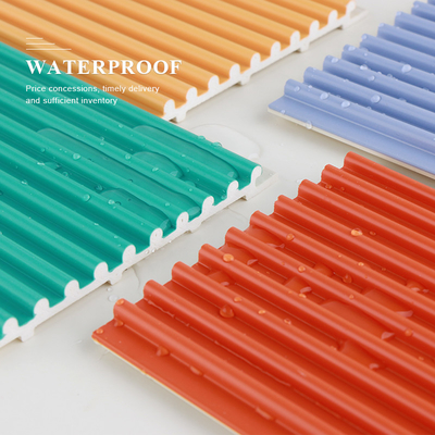 La Co a expulsé les panneaux de mur composés en plastique en bois de PVC 15mm