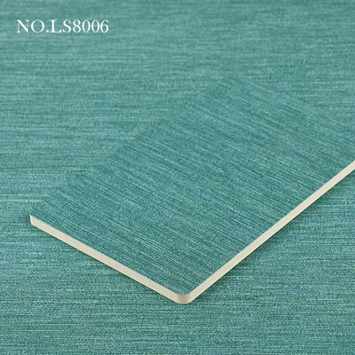 Interiors Homes 8mm Charbon De Bambou Tissu Imperméable PVC Panneau Mural
