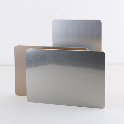 Panneau de particules imperméable de charbon de bois de bambou en métal de décoration intérieure personnalisable