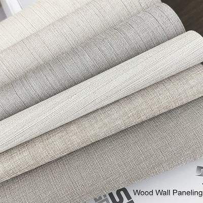 PVC en bambou en charbon de bois placage intérieur décoratif Panneaux muraux en bois
