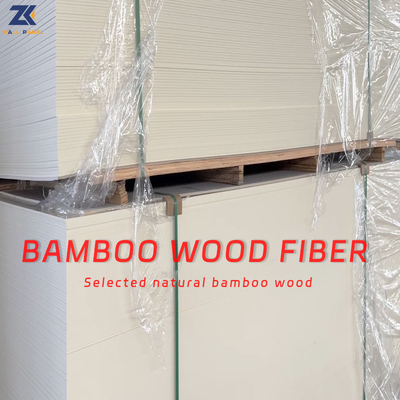 Charbon de bois en bambou de marbre libre de panneau de mur de décoration intérieure de formaldéhyde écologique