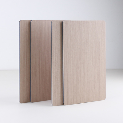 Panneau carbonisé Grain de bois imperméable Placage de charbon de bambou Bois de bambou