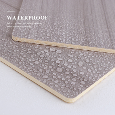 Panneaux de mur en bambou adaptés aux besoins du client intérieurs de placage en bois de charbon de bois de grain en bois imperméable