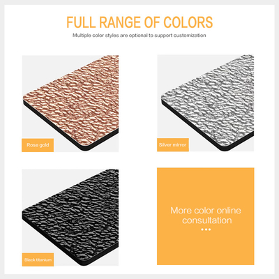 Preuve de Crystal Water Ripple Panel Moisture du carbone ISO9001